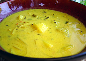 Ala Hodi (Potatoes in Yellow Gravy)